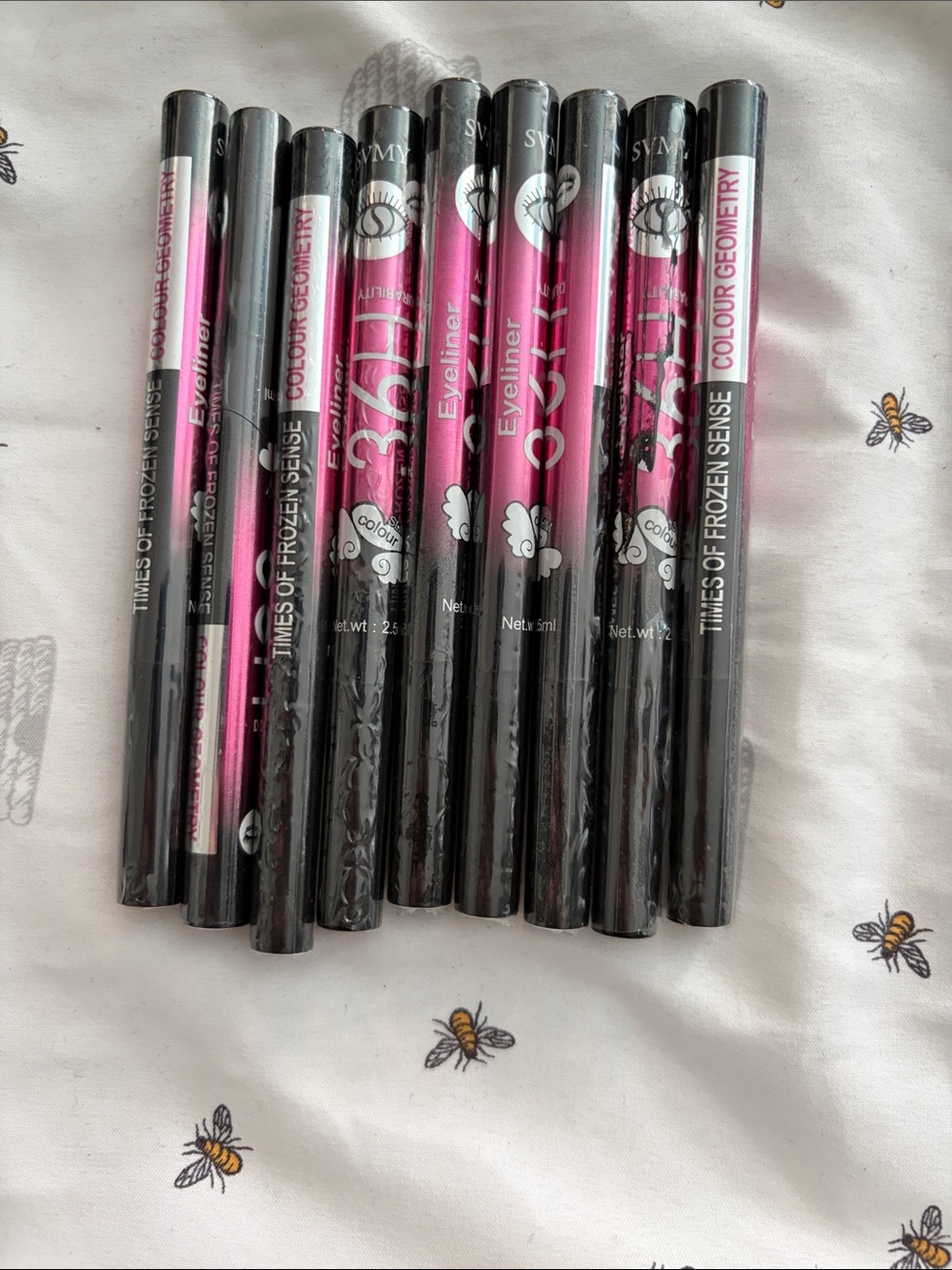 Colour Geometry Eyeliner Pencil - Black (Pack)